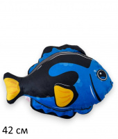 РЫБКА ФИАЛКА СРЕД. 42 СМ (ВЕЛЮР, ПЕЧАТЬ) купить оптом и в розницу РЫБКА ФИАЛКА СРЕД. 42 СМ (ВЕЛЮР, ПЕЧАТЬ) купить оптом и в розницу на базе игрушек